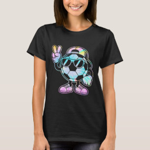 Soccer Ll With Sungles Funny Boys Men Soccer Lover T-Shirt