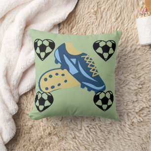 Soccer Love Cleats Cushion