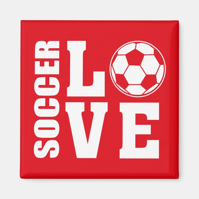 Soccer Love Magnet (Front)