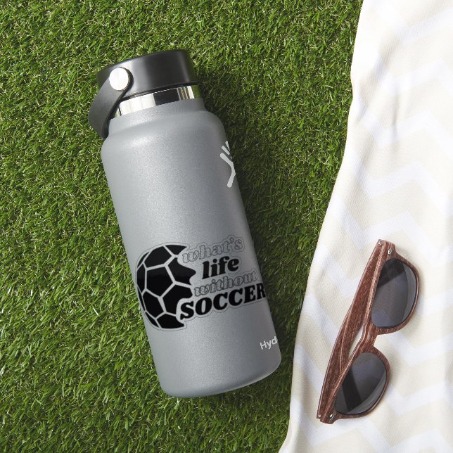soccer love sticker (HydroFlask Insitu)