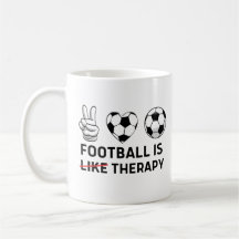 Soccer Lover Football Is Like Therapy