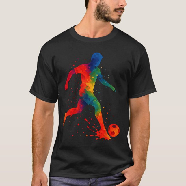 Soccer Lover Player Design  T-Shirt (Front)