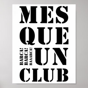 Soccer Lovers Design Byrcelona Fc T Shirt Poster