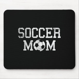 Soccer Mama Clothing Retro Vintage Soccer Mom T Sh Mouse Pad
