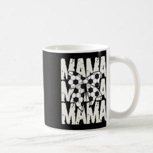 Soccer Mama Coquette Bow Sports Mum Cute Soccer Ga Coffee Mug