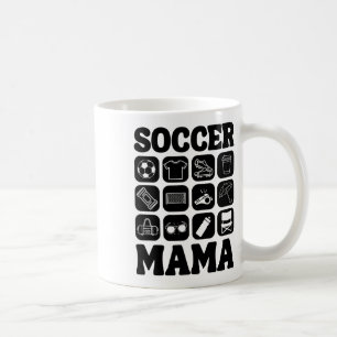 Soccer Mama Icons Soccer Essential  Coffee Mug