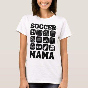 Soccer Mama Icons Soccer Essential  T-Shirt