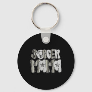 Soccer Mama Lace Mothers Day Women Girls Retro Soc Key Ring