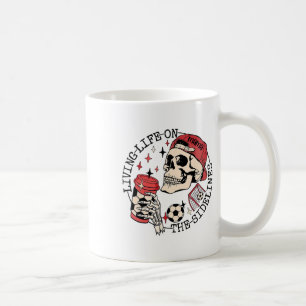 Soccer Mama Living Life On The Sidelines Skeleton  Coffee Mug