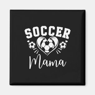 Soccer Mama Soccer Heart Magnet