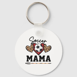 Soccer Mama Womens Soccer Game Day Senior Soccer P Key Ring