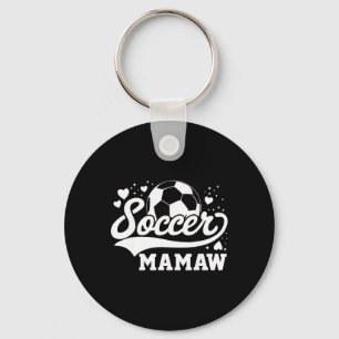 Soccer Mamaw Soccer Byll Key Ring