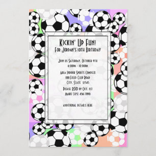Soccer Mania/ Colour Invitation