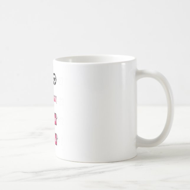 Soccer Math Equation Riddle Design Solve The 67 Pu Coffee Mug (Right)