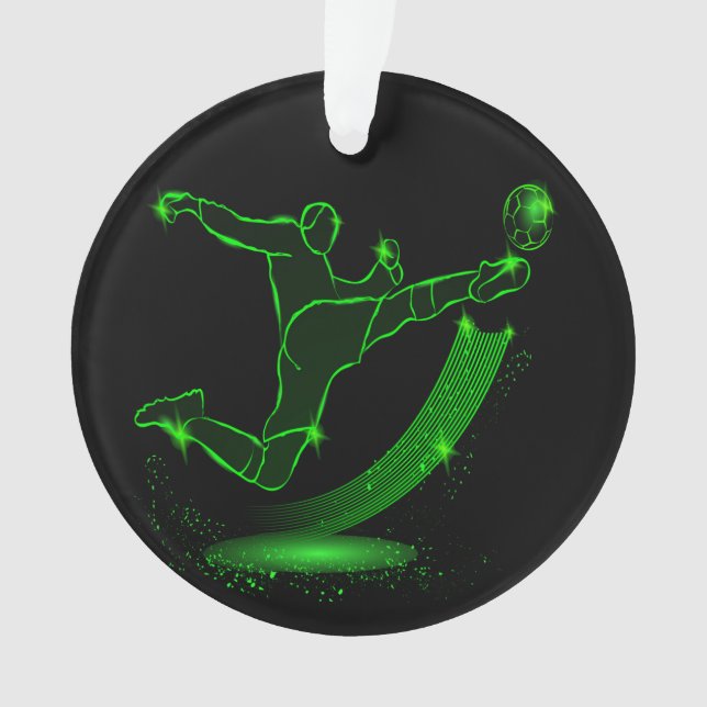 Soccer Medal Ornament (Front)