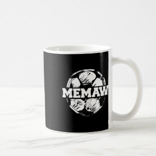 Soccer Memaw Soccer Byll Split Funny Soccer Memaw Coffee Mug