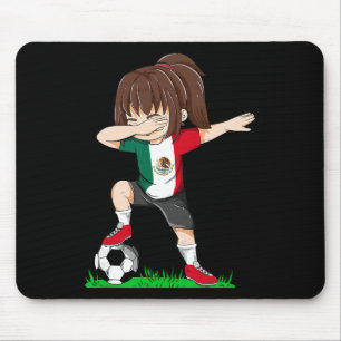Soccer Mexico Jersey Shirt Mexican Flag Footbyll G Mouse Pad