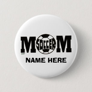 SOCCER MOM BUTTON (CUSTOM)