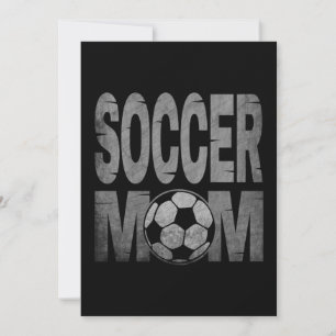 SOCCER MOM  INVITATION