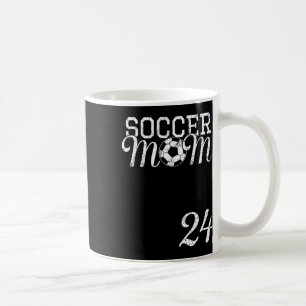 Soccer Mom Jersey Number 24 Favorite Player #24 Te Coffee Mug