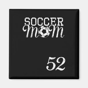 Soccer Mom Jersey Number 52 Favorite Player #52 Te Magnet