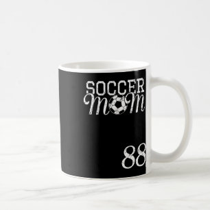Soccer Mom Jersey Number 88 Favorite Player #88 Te Coffee Mug