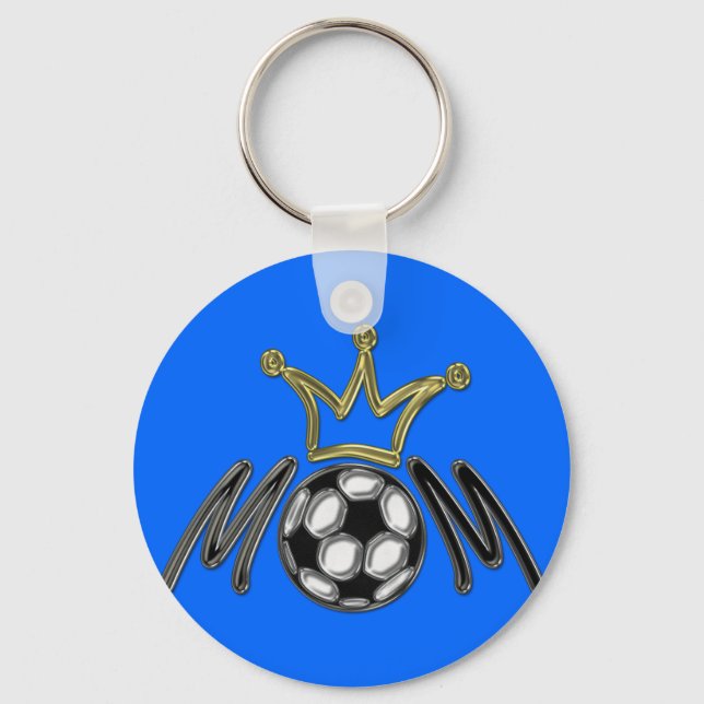 Soccer MOM Key Ring (Front)