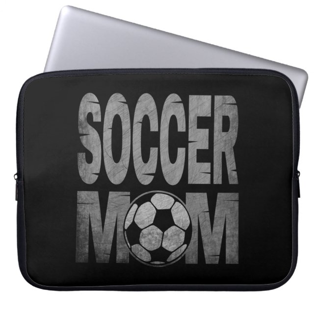 SOCCER MOM  LAPTOP SLEEVE (Front)