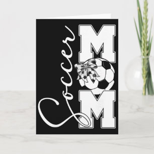 Soccer Mom Mother Family Matching Birthday Team Su Card