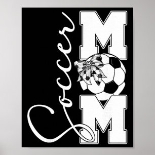 Soccer Mom Mother Family Matching Birthday Team Su Poster