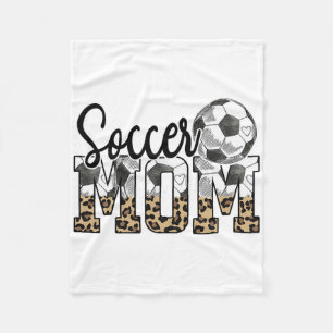Soccer Mom Must Haves Womens Mother Day In My Socc Fleece Blanket