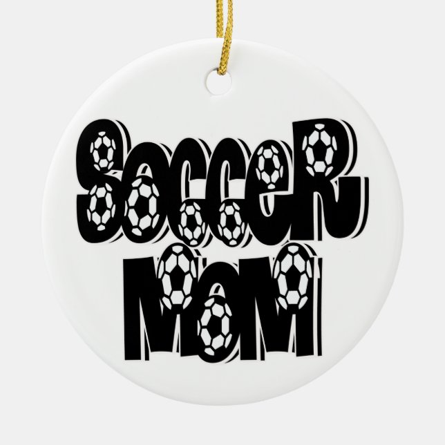 SOCCER MOM ORNAMENT (Front)