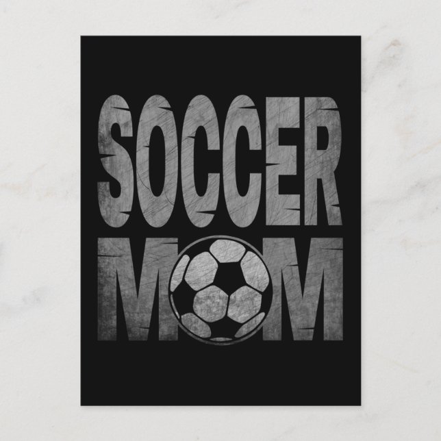 SOCCER MOM  POSTCARD (Front)