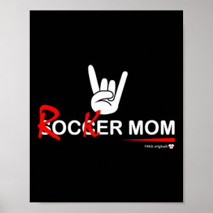 Soccer Mom Rocker Mom - Rock, Rebellious And Fun Poster