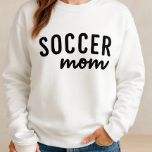 Soccer Mom Shirt – Simple Script Design with Heart
