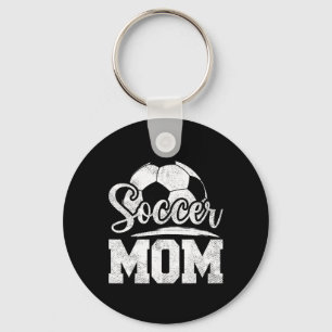 Soccer Mom Soccer Player Game Day Mother's Day Key Ring