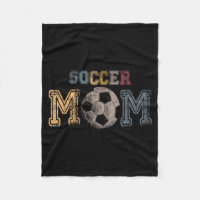 Soccer Mom Vintage Retro Clothing Cute Mama Soccer