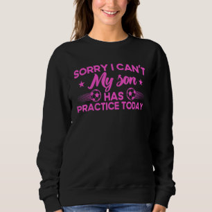 Soccer Mom Women Family Matching Team Player Socce Sweatshirt