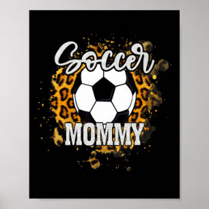 Soccer Mommy Vintage Soccer Family Matching T Shir Poster