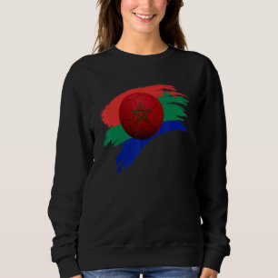 Soccer Morocco National Soccer Team Football Fan Sweatshirt