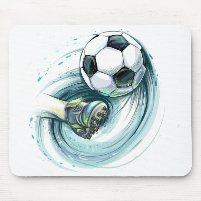 Soccer Mouse Pad (Front)