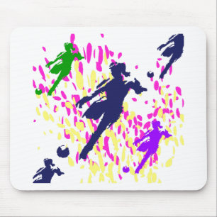 SOCCER MOUSE PAD