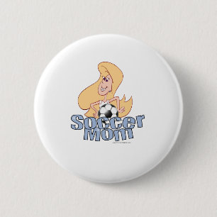 Soccer Mum 6 Cm Round Badge