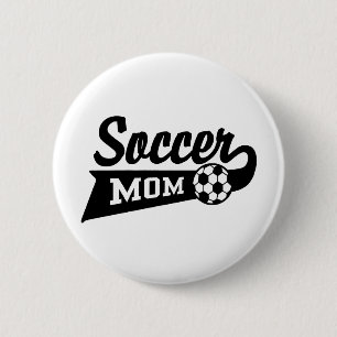 Soccer Mum 6 Cm Round Badge