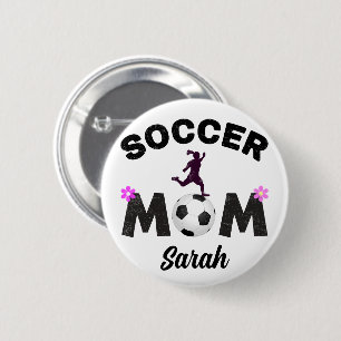 Soccer Mum 6 Cm Round Badge