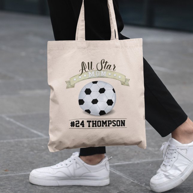 Soccer Mum All-Star Personalised Tote Bag (Creator Uploaded)