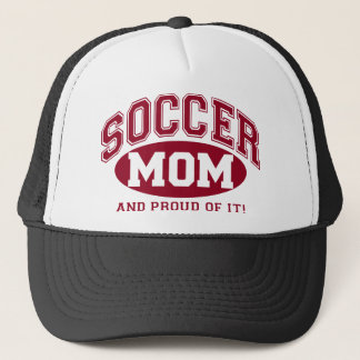 Soccer Mum and proud of it! - Red Trucker Hat