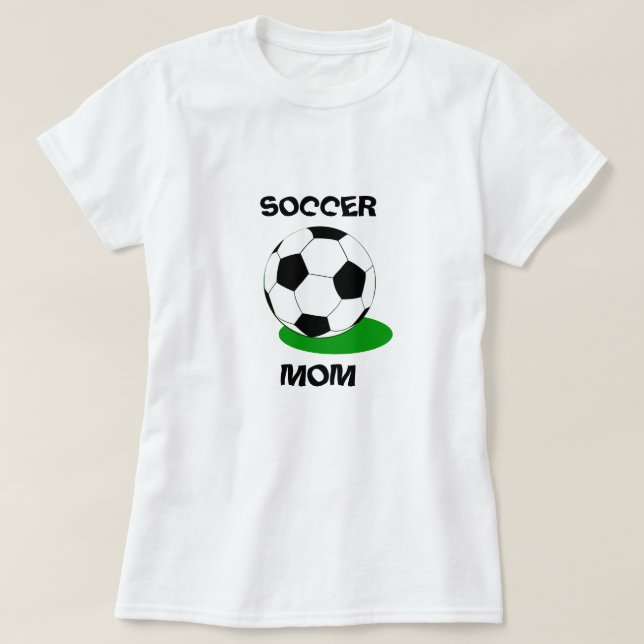Soccer Mum, Ball T-Shirt (Design Front)