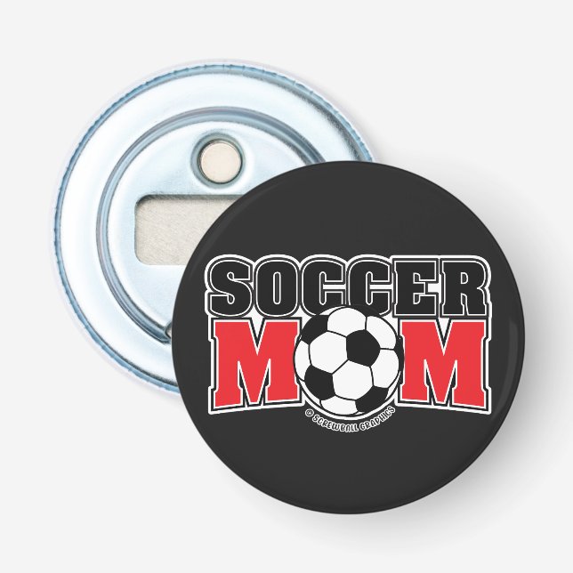 Soccer Mum Bottle Opener (Front)