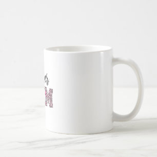 Soccer Mum Breast Cancer Awareness Pink Ribbon Leo Coffee Mug
